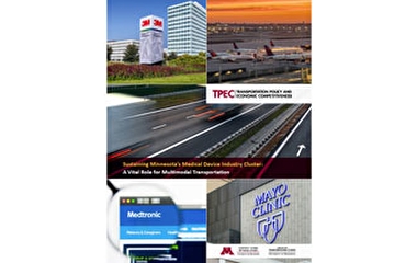 Cover of TPEC medical industry clusters report