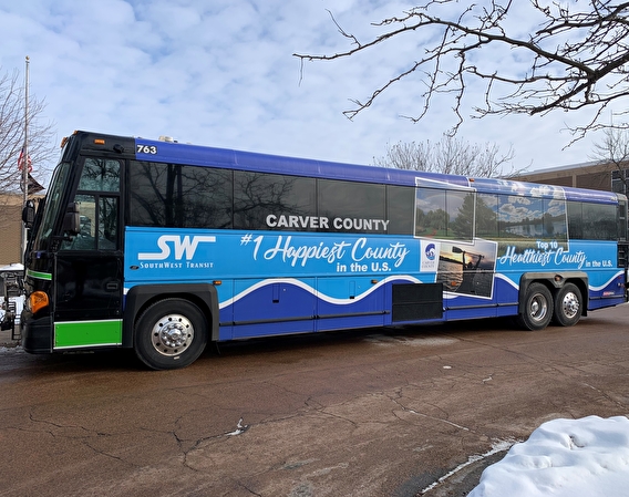 Carver County SW Transit bus