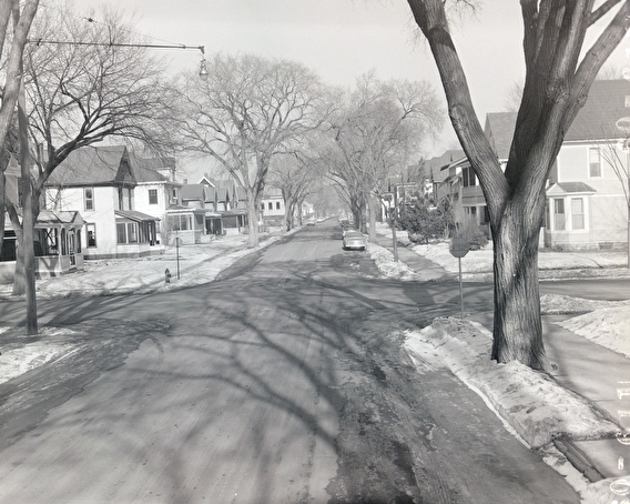 Second Avenue in South Minneapolis, circa 1957