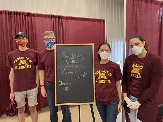 Research team at the 2021 Minnesota State Fair