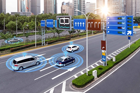 automated vehicle traffic graphic